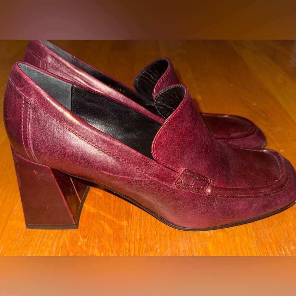 G.H. BASS Meredith Loafer Heels - Women’s US Size 10, EUR Size 41, UK Size 8